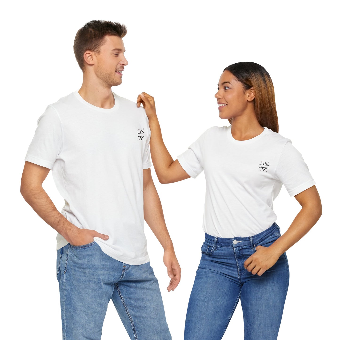 'Love' Arabische kalligrafie T-shirt, Unisex T-shirt, Eenvoudig Arabisch ontwerp, Cadeau voor moslim, Top met korte mouwen